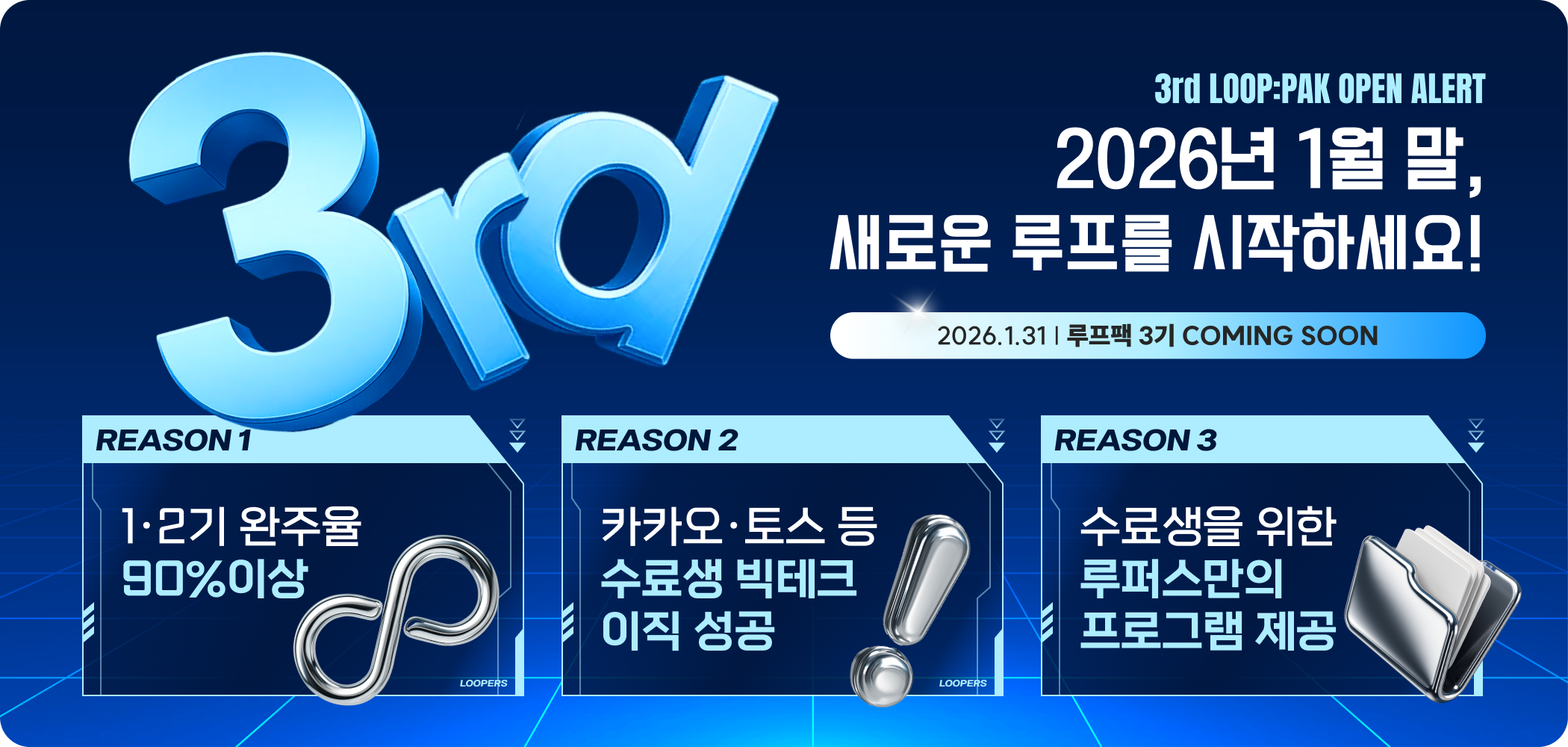 Loop:Pak 3nd Open Banner PC