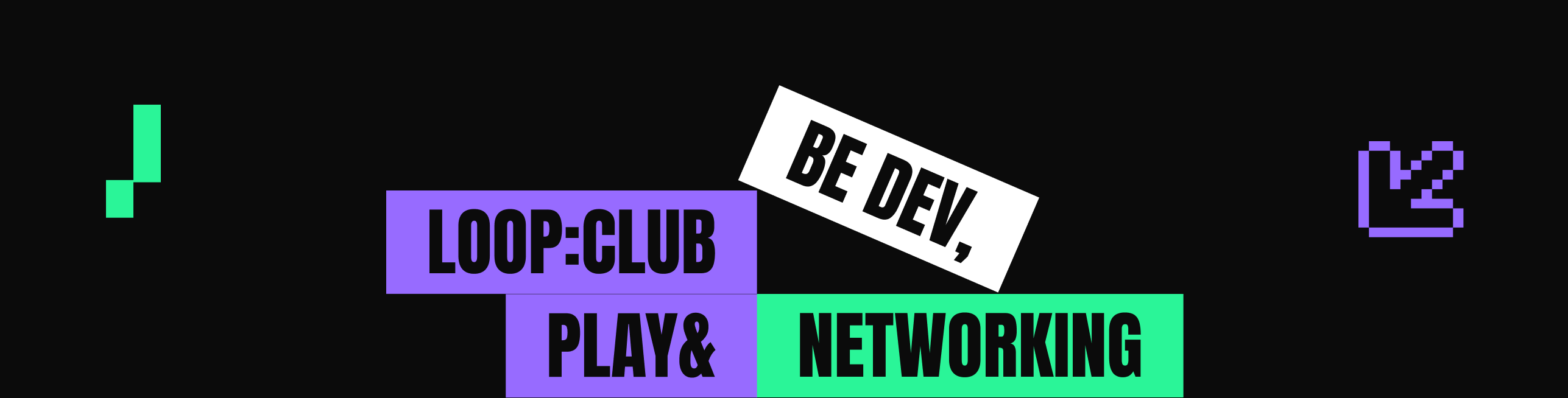 Loop Club bottom decoration